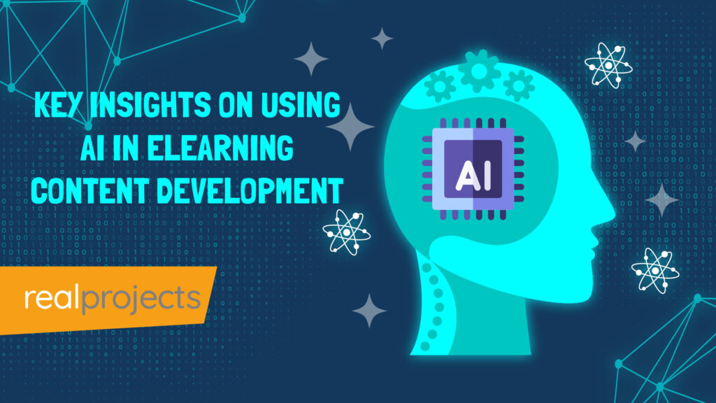 Key Insights on Using AI in ELearning Content Development