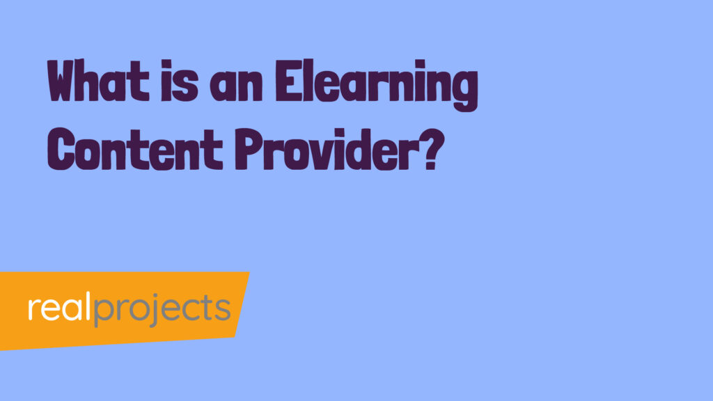 what is an elearning content developer