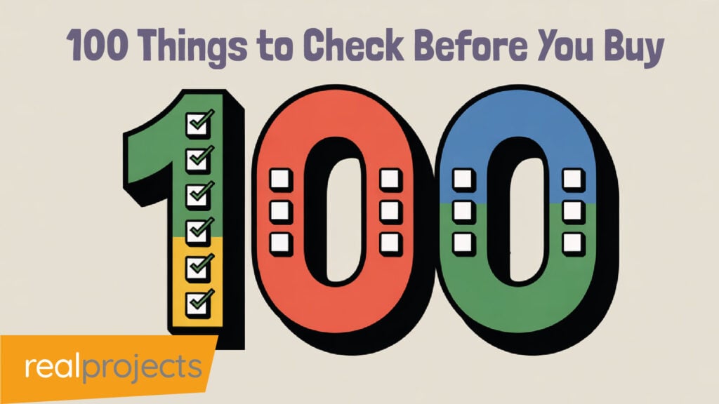 100 Things to Check Before You Buy