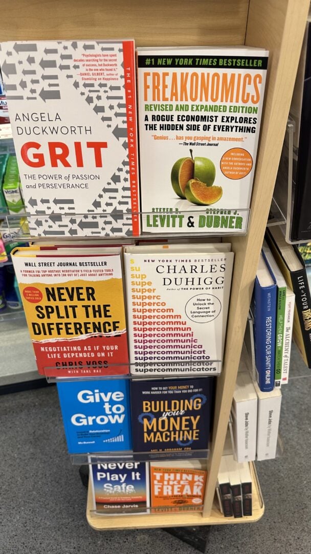 Business books available for sale