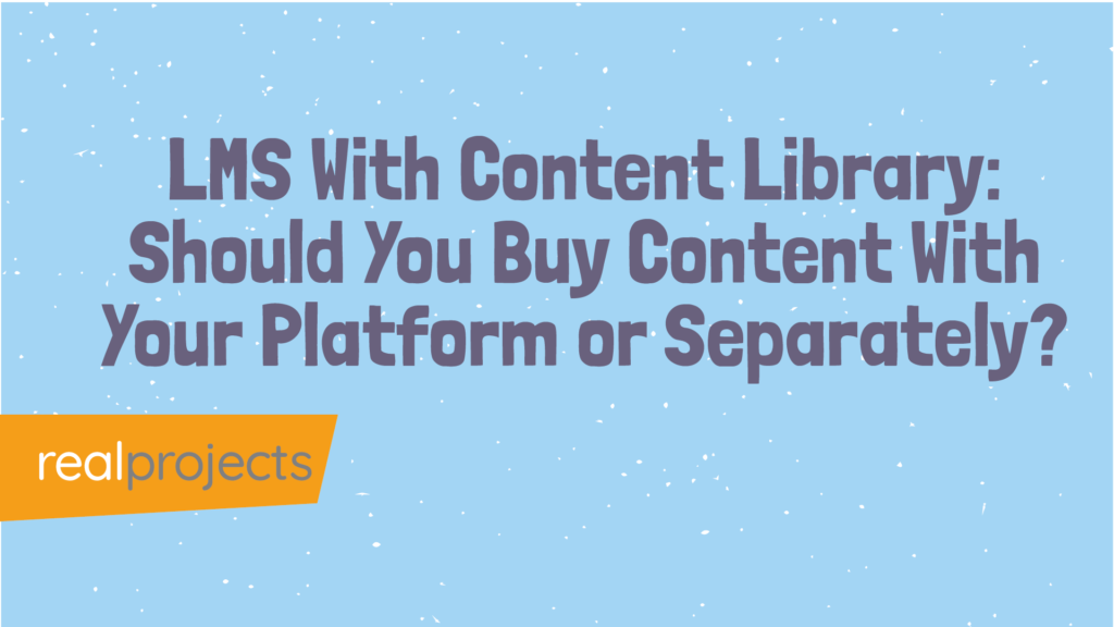 LMS with Content Library
