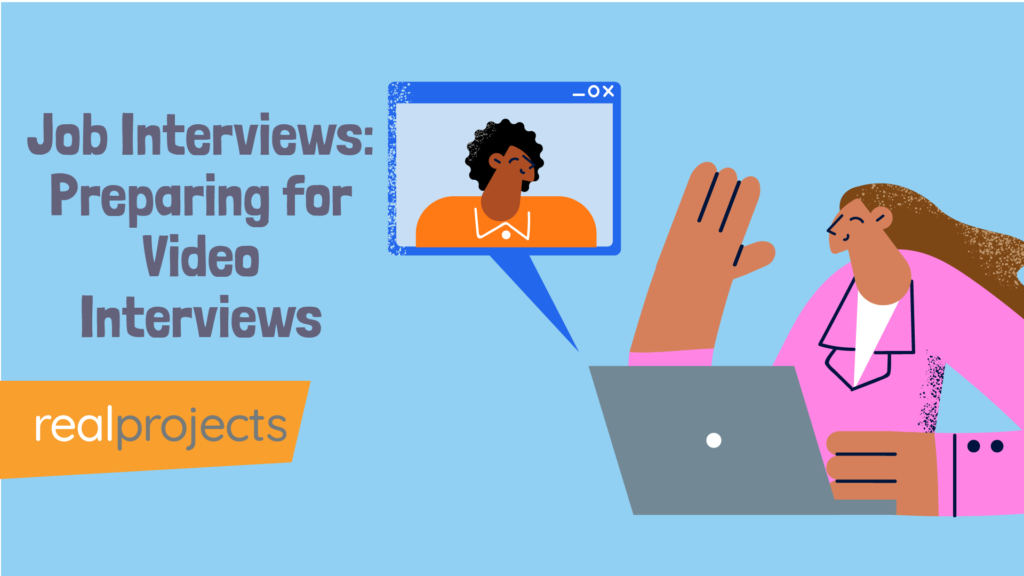job interviews: preparing for video interviews.