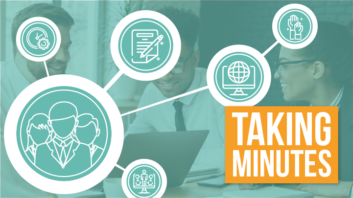 taking minutes - e learning