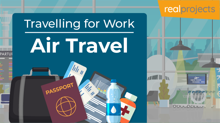 travelling for work - air travel - e learning